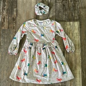 Blueberi Boulvard Beautiful  🦄 Toddler Girl Dress, Size, 3T